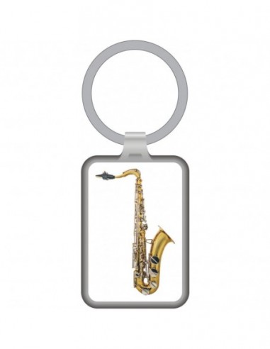 Llavero Saxo Agifty K-1059 Blanco