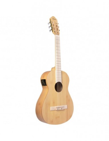 Guitarra Clásica Electrificada Bamboo...