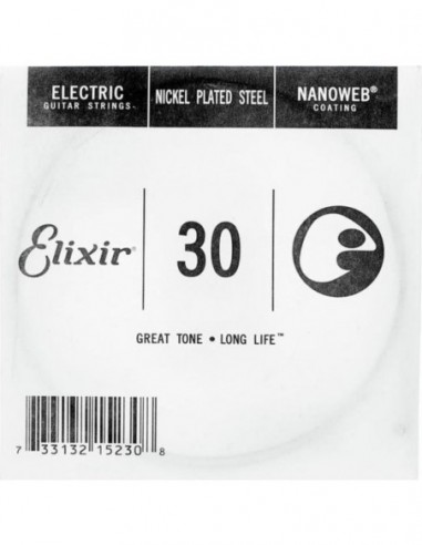 Cuerda Eléctrica Elixir Nanoweb 030E