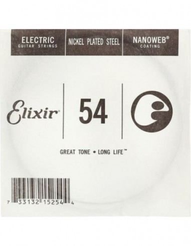 Cuerda Eléctrica Elixir Nanoweb 054E