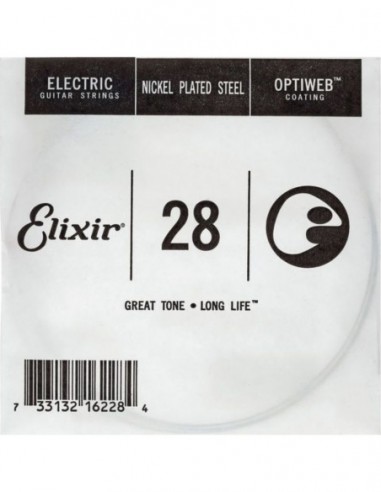 Cuerda Eléctrica Elixir Optiweb 028E