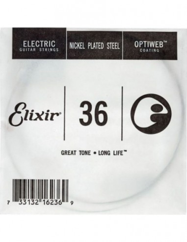 Cuerda Eléctrica Elixir Optiweb 036E