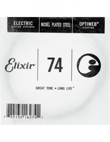 Cuerda Eléctrica Elixir Optiweb 074E