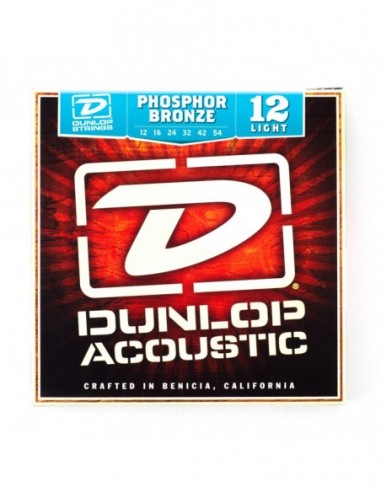 Juego Dunlop Acústica Phosphor Bronze...