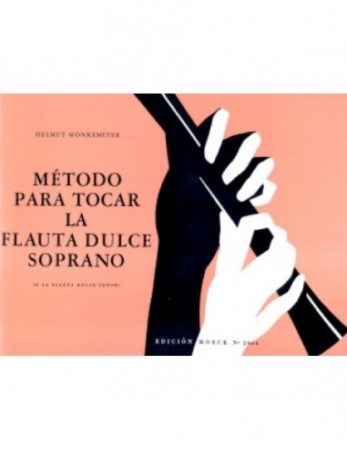 Método Flauta Soprano Moeck Monkemeyer