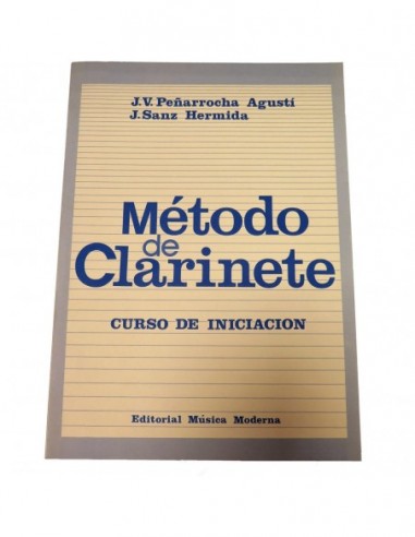 Método Clarinete Peñarrocha y Sanz