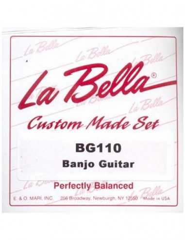 Juego Banjo Guitar La Bella BG-110 (6...