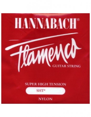 Cuerda 5ª Hannabach Roja Flamenco...