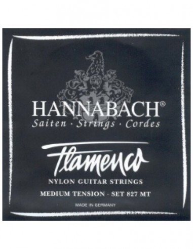 Cuerda 2ª Hannabach Negra Flamenco...