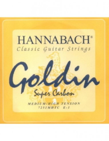 Cuerda 2ª Hannabach Goldin Clásica...