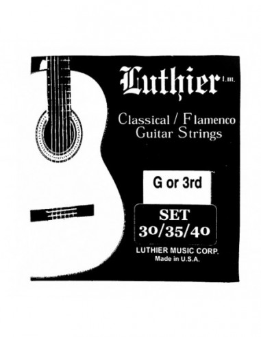 Cuerda 3ª Luthier 30/35/40 Clásica...