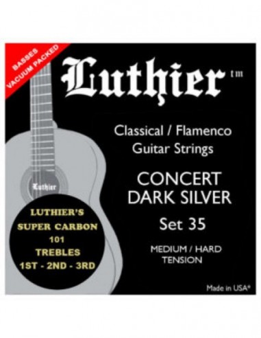 Juego Cuerdas Luthier 35 Super Carbon...