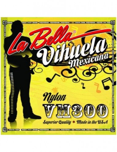 Juego Vihuela De Mexico La Bella VM-300