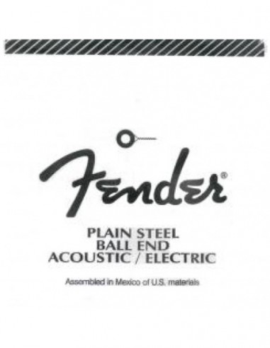 Cuerda Eléctrica Fender 015