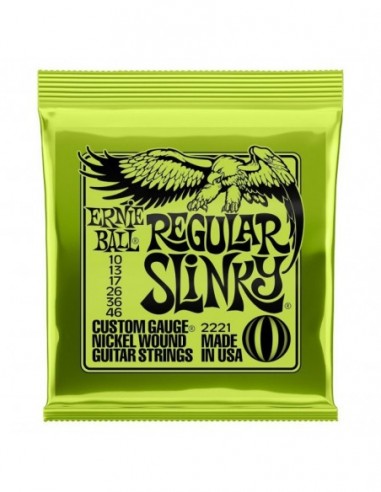 Juego Ernie Ball Eléctrica Slinky...