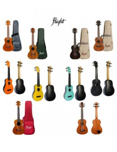 Pack Promocional 10 Ukeleles Flight...