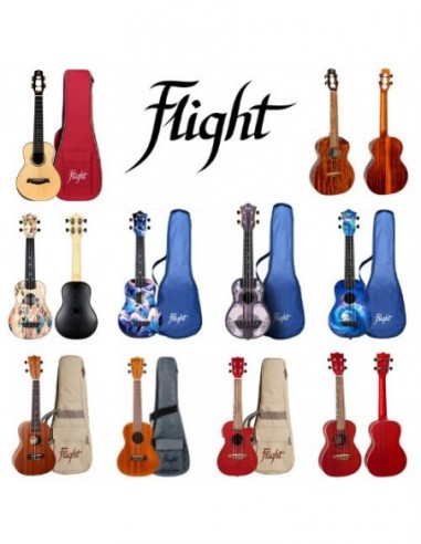 Pack Promocional 10 Ukeleles Flight...