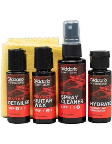 Kit de Limpieza D'Addario PW-GCB01...