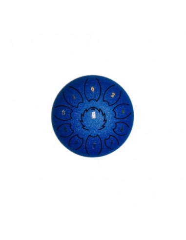 Steel Tongue Drum F-Zone STD818N Azul...