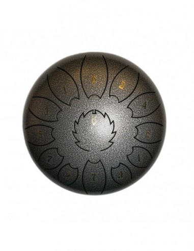 Steel Tongue Drum F-Zone STD811N Gris...