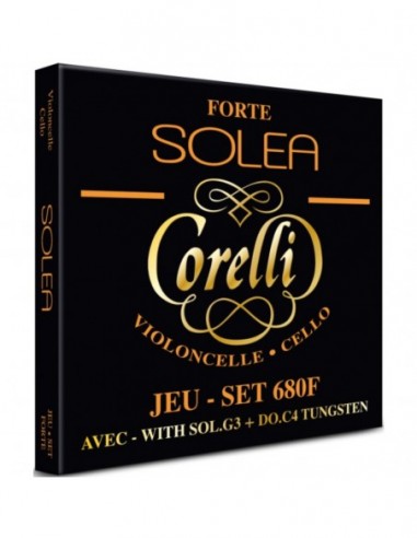 Juego Cello Corelli Solea 680-F Forte