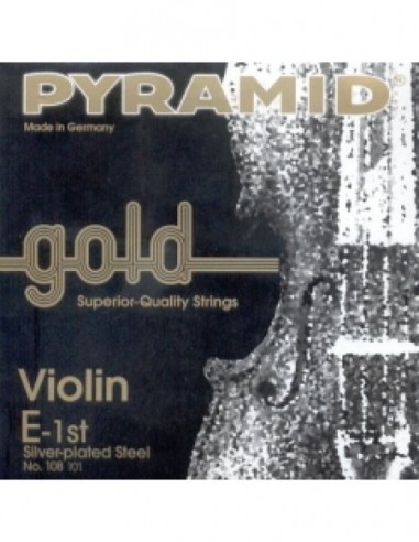 Cuerda 1ª Pyramid Gold Violín 4/4 108101