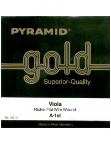 Juego Cuerdas Pyramid Gold Viola 140100
