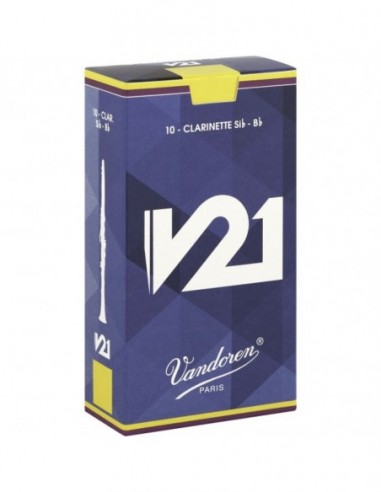 Caja 10 Cañas Clarinete Vandoren V-21...