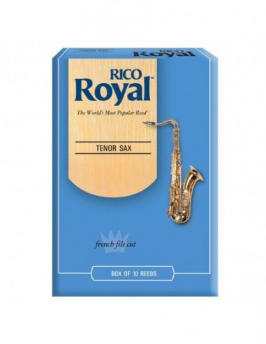 Caja 10 Cañas Saxo Tenor Rico Royal 1½