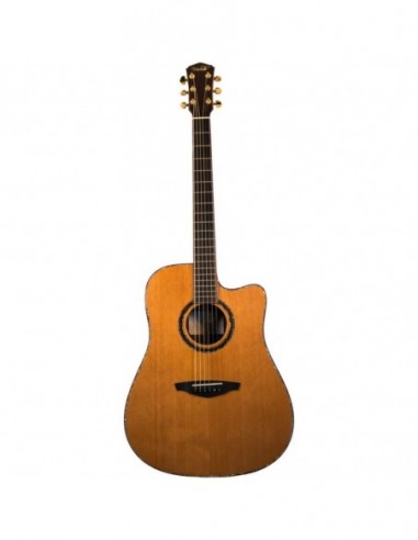 Guitarra Acústica Veelah V57-DCE...