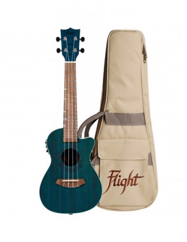 Ukelele Concert Flight DUC-380CEQ...