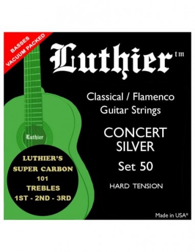 Juego Cuerdas Luthier 50 Super Carbon...