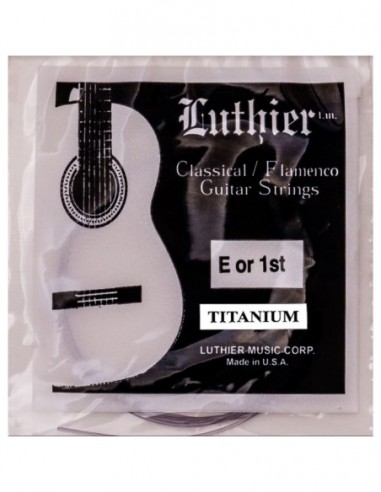 Cuerda 1ª Luthier 30 Titanium Clásica...