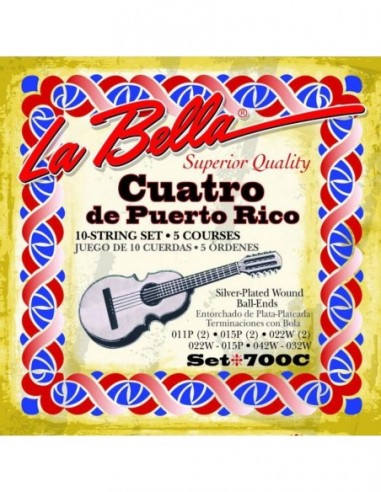 Juego La Bella Cuatro Puerto Rico 700-C