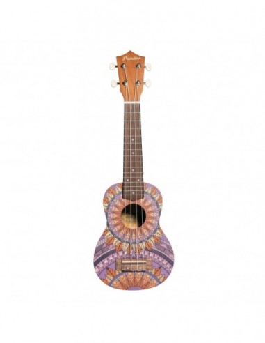 Ukelele Soprano Bamboo B1E-PF Purple...