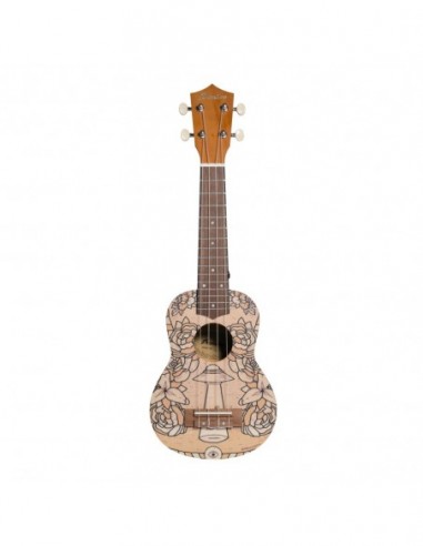 Ukelele Soprano Bamboo B1E-TE Terra