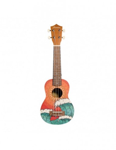 Ukelele Soprano Bamboo B1E-OW Orange...