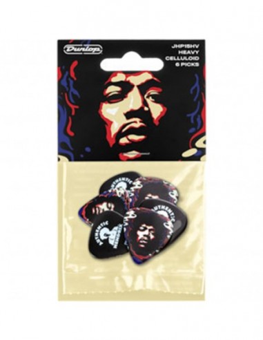 Bolsa 6 Púas Dunlop JHP-15HV Jimi...