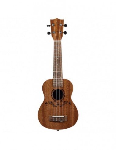 Ukelele Soprano Bones SP220S Sapelly