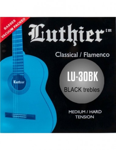 Juego Cuerdas Luthier 30 Black...