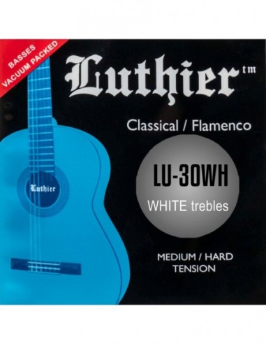 Juego Cuerdas Luthier 30 White...