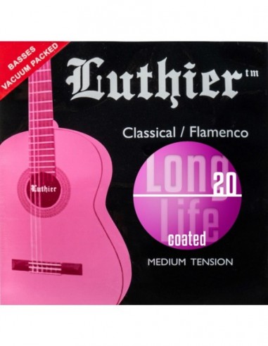 Juego Cuerdas Luthier 20 Long Life...