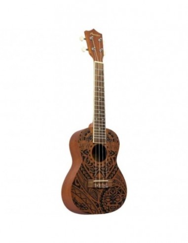 Ukelele Soprano Bamboo B1E-TR Tribal