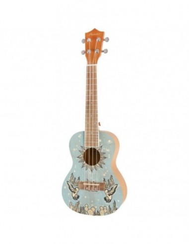 Ukelele Soprano Bamboo B1E-SK Sky