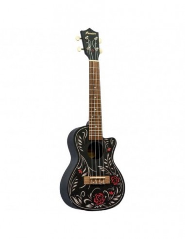 Ukelele Soprano Bamboo B21-RL Flowers...